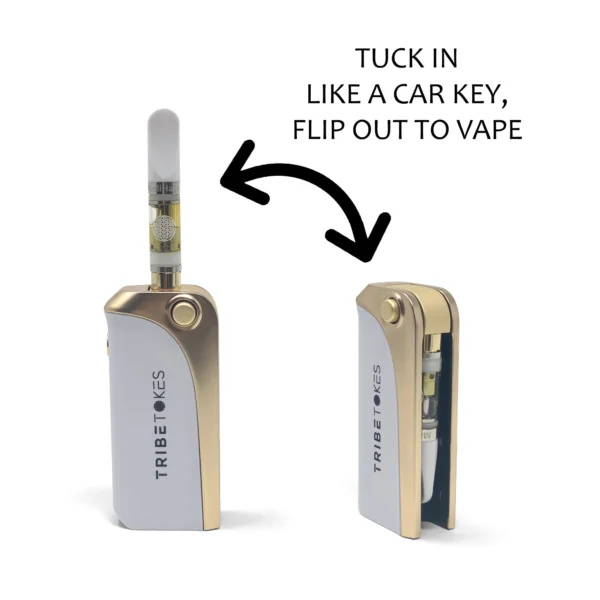 D8 THC Vape Starter Kit | Saber Battery + Cartridge Bundle - Image 3