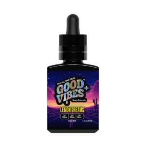 Good Vibes+ Sleep | THC:CBD:CBN Lemon Dreams Syrup | 300mg