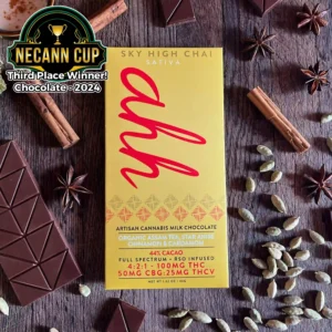Sky High Chai Milk Chocolate | CBG:THCV | 4:2:1 | 20pk